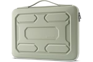 DOMISO 17 inch Laptop Sleeve with Handle Protective Shockproof Waterproof EVA Case for 17.3" Dell Inspiron/MSI GS73VR Stealth