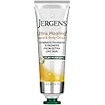 Jergens Ultra Healing Hand & Body Cream for Dry Skin, Formulated with Vitamins C, E & B5 plus Plant Protein Complex, for Extra Dry Skin Relief, 3.4 oz
