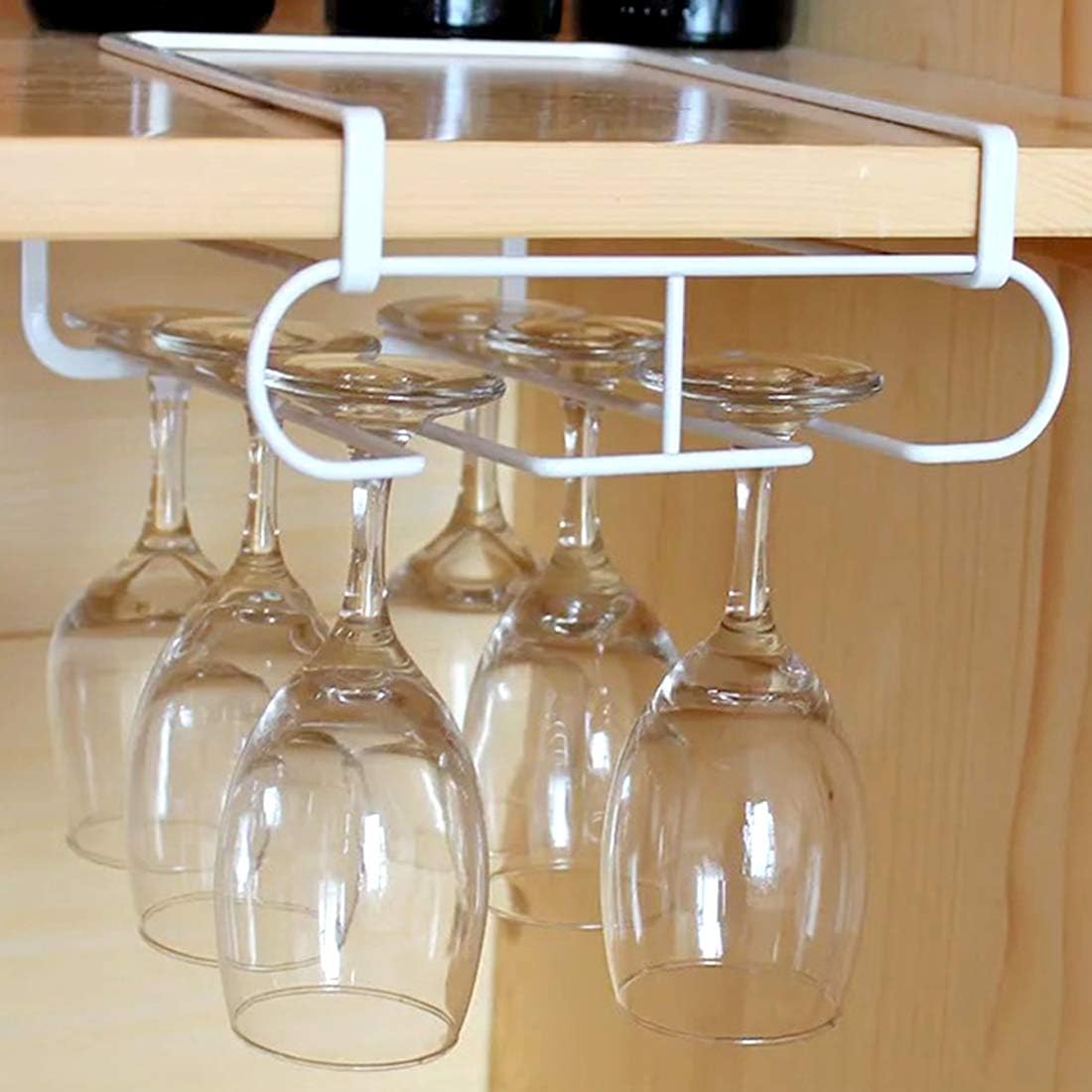 Best Wine Glass Holders Under Cabinet White