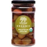 DIVINA Organic Pitted Greek Olive Mix, 5.3 oz