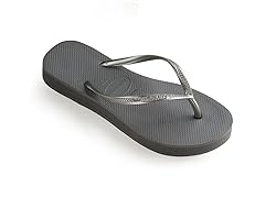 Havaianas Women's Flip Flop Sandals, Grey Steel