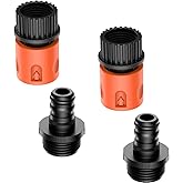 LKBVSLBL. Quick Connect Flush Kit for Sea-Doo, Kawasaki, Yamaha, Honda &amp; Jet Ski - Universal Garden Hose Flush Adapter for PWC, Boat &amp; Outboard Motors