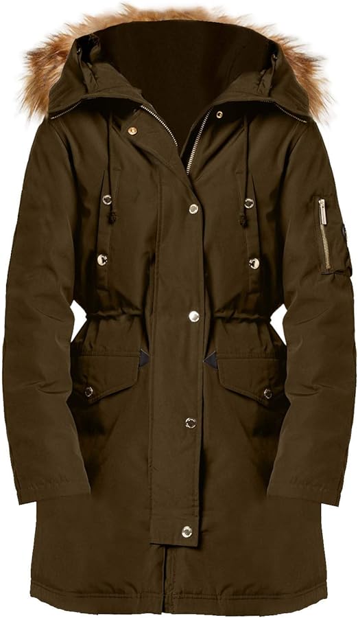 michael kors vest womens brown