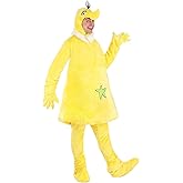 Dr. Seuss Star Bellied Sneetch Adult Costume - Tunic, Pants, Hood, Gloves & Socks