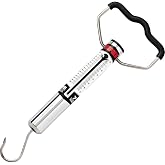 Rapala Mechanical Tube Scale 50 lb, Heavy-Duty Fishing Scale with Spring Tension Design, Compact and Accurate for Weighing Fish On the Go