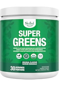 SUBI Greens Superfood Powder Daily Vegetable Powder, 20+