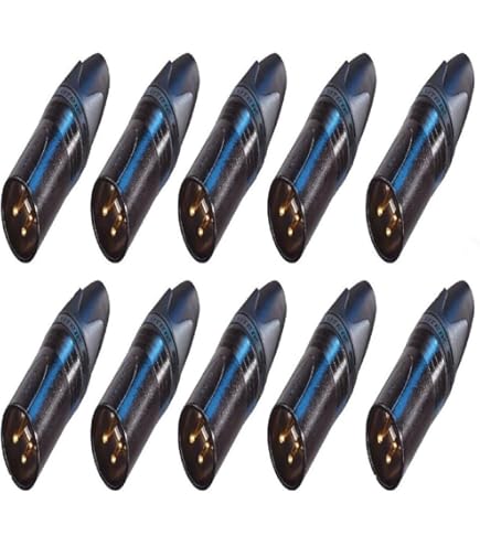 Amazon.com: (12 Pack) NEUTRIK NC3FXX-B 3-Pin XLR Female