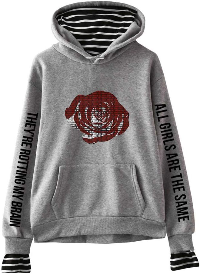 Juice Wrld Hoodie Shirt Hip Hop Sweatshirts Fashion Print Pullover Two Fake Clothing for Youth Men Women