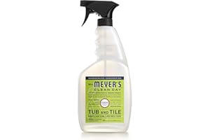 Mrs. Meyer's Clean Day Tub & Tile Cleaner, All-Purpose Bathroom Cleaner that Targets Grime Build Up on the Bathroom Sink, Toi