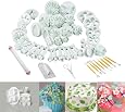 Lot 200 Pommes De Pin DIY Homewit 50 Pièces Pommes De Pin 3-6CM Décorations De Noël, Cônes Naturels à Suspendre Pour Sapin, Christmas Decor Pour Bricolage Et Fête Pommes De Pin Naturelles