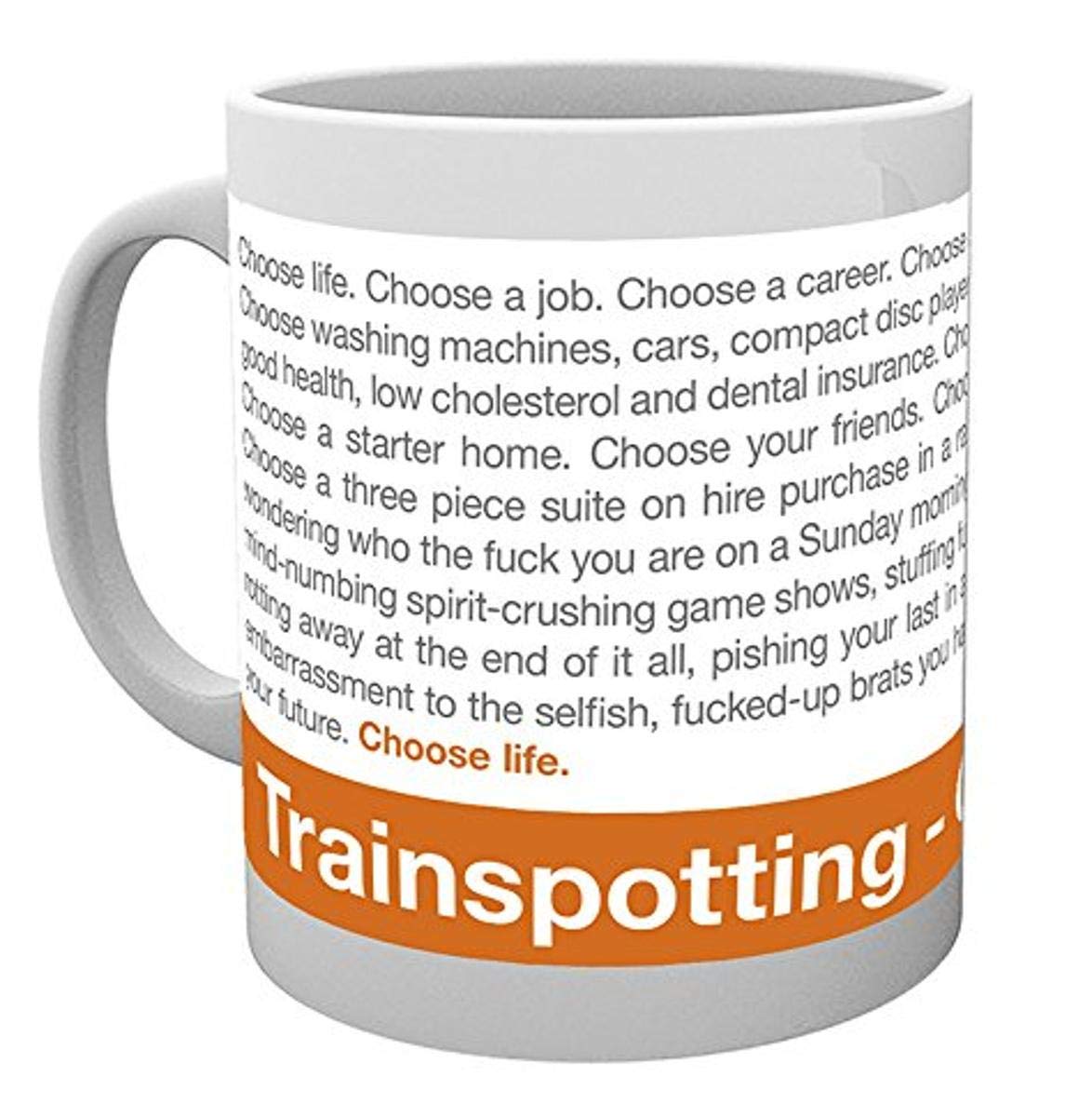 GB eye Trainspotting Quote Mug