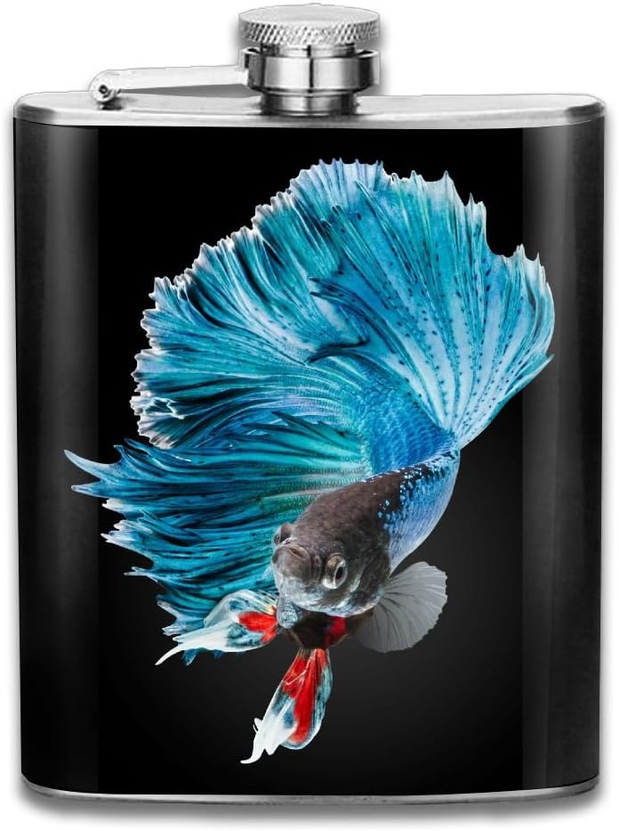 Betta Fishs Gifts Top Shelf Flasks Stainless Steel Flask