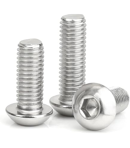 10-24 X 1-1/2" Tornillos De Cabeza De Botón, Allen Socket