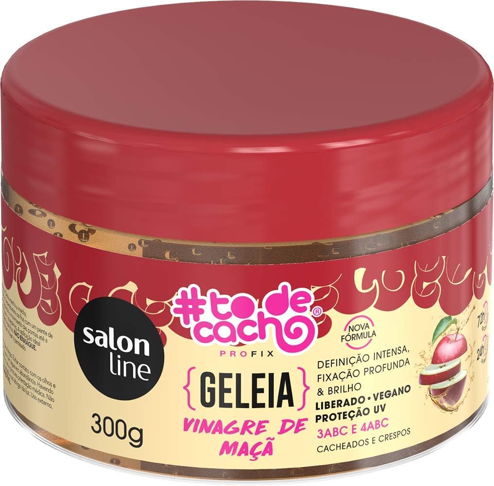 Salon Line Linha Tratamento Todecacho Geleia Capilar Vinagre De Maca 300 G Salon Line Traitement Ihavecurls Collection Cidre De Pomme Vinager Cheveux Gelatine Net 300 G Amazon Fr Beaute Et Parfum