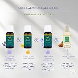 Absolute Aromas Sweet Almond Oil 500ml Pure Carrier Oil Vegan Cruelty-Free view 3