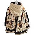 First Choose Women's Blanket Chunky, Pashmina Shawls Wraps Oversized Winter & Fall Warm Scarfs Soft Cashmere Feel for Women