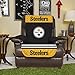 NFL Pittsburgh Steelers Recliner Reversible Furniture Protector with Elastic Straps, 80-inches by 65-inches
