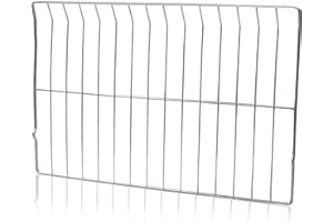 IHOUMEX Upgraded DG75-01001C DG75-01001D Oven Racks Replacement Compatible with Samsung Stove Oven Parts DG75-01001A, DG75-01001B, AP5671425 PS7321783 NX58H9500WS NX60A6511SS, 24.5 x 16"(1 Pack)