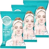 Ariul Stress Relieving Daily Pick Toning Pads – Hydrating & Soothing, Gentle Exfoliation, Dual-Sided Vegan Fabric, Large Size, 50% Cica Extract, Korean Skin Care, 30 Counts x 3 Packs