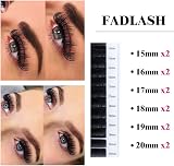 FADLASH Easy Fan Lashes DD Curl 0.05 15-20mm Mixed Length 12 Rows view 7