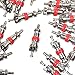 BCP Pack of 100 pcs Car Truck Motorcycle Tire Valve Stem Core Part Replacement