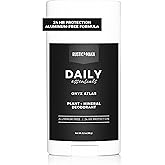 Rustic MAKA Plant + Mineral Deodorant Stick for Women - Onyx Atlas | Strong Odor Control | No Added Aluminum, No Added Parabens, No Added Baking Soda | Long-Lasting Protection