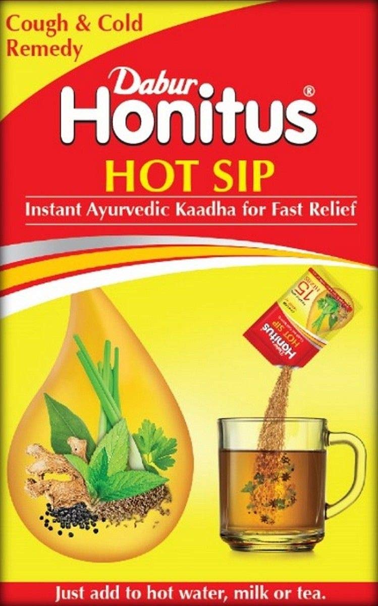 Buy Honitus Hot Sip Ayurvedic Kaadha 4 g Sachets (Pack of 7) Online