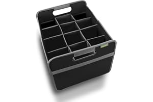 meori – Collapsible Wine Tote Bag, Durable Wine Bag 12 Bottle, Tear-Resistant Reusable Drink Tote Bags for Alcohol, Foldable Drink Carrier, Portable Wine Carrier, Wine Lovers Gift, Lava Black