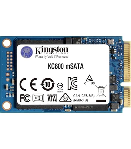 Amazon.com: Kingston 512G KC600 SATA3 mSATA SSD | SKC600MS/512G