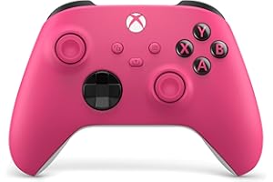 Xbox Wireless Gaming Controller | Deep Pink | Console, PC, & Cloud Devices | Textured Grip | Wireless, Bluetooth, USB-C Connectivity