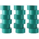 Lichamp 18 Rolls 2"x 36yd Green Vinyl Safety Tape, Floor Marking &amp; Bundling | Premium Safety Tape, for Traffic Floor Marking, Bundling &amp; Social Distancing, Indoor &amp; Outdoor Use, 18 Rolls, 648 Total Yards
