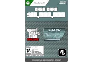 TAKE-TWO ROCKSTAR GAMES GTA Online: Megalodon Shark Cash Card - Xbox Series X|S [Digital Code]