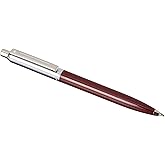 Sheaffer Sentinel Burgundy Ballpoint Pen with Chrome Trim