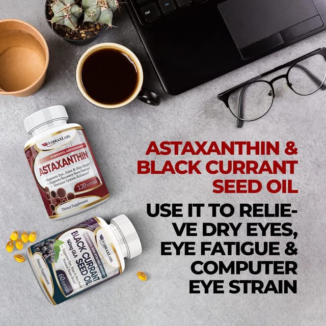 Astaxanthin 10mg Supplement / Best Pure Antioxidant from Microalgae