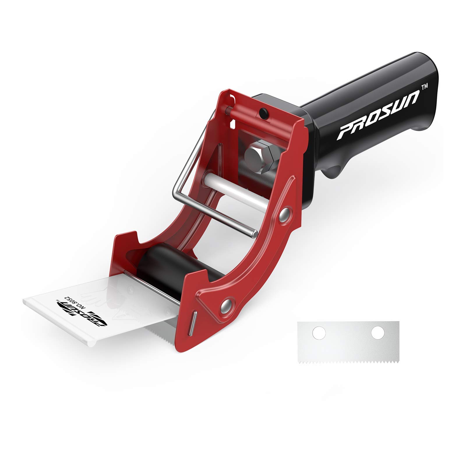 PROSUN Tape Gun Dispenser Fast Reload Packaging Heavy Duty Box Brown Paper roll Packing Tape Gun Dispenser sellotape Dispenser Heavy dut 48mm/50mm (2 Inch) TG01 (Red