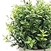 Velener Artificial Grass Faux Plants Indoor - Square Topiary Small Fake Plant for Home Decor Indoor Window Sill Plant Shelf Desk Decorations for Women Office Cubicle Sage Green Bathroom Accessories