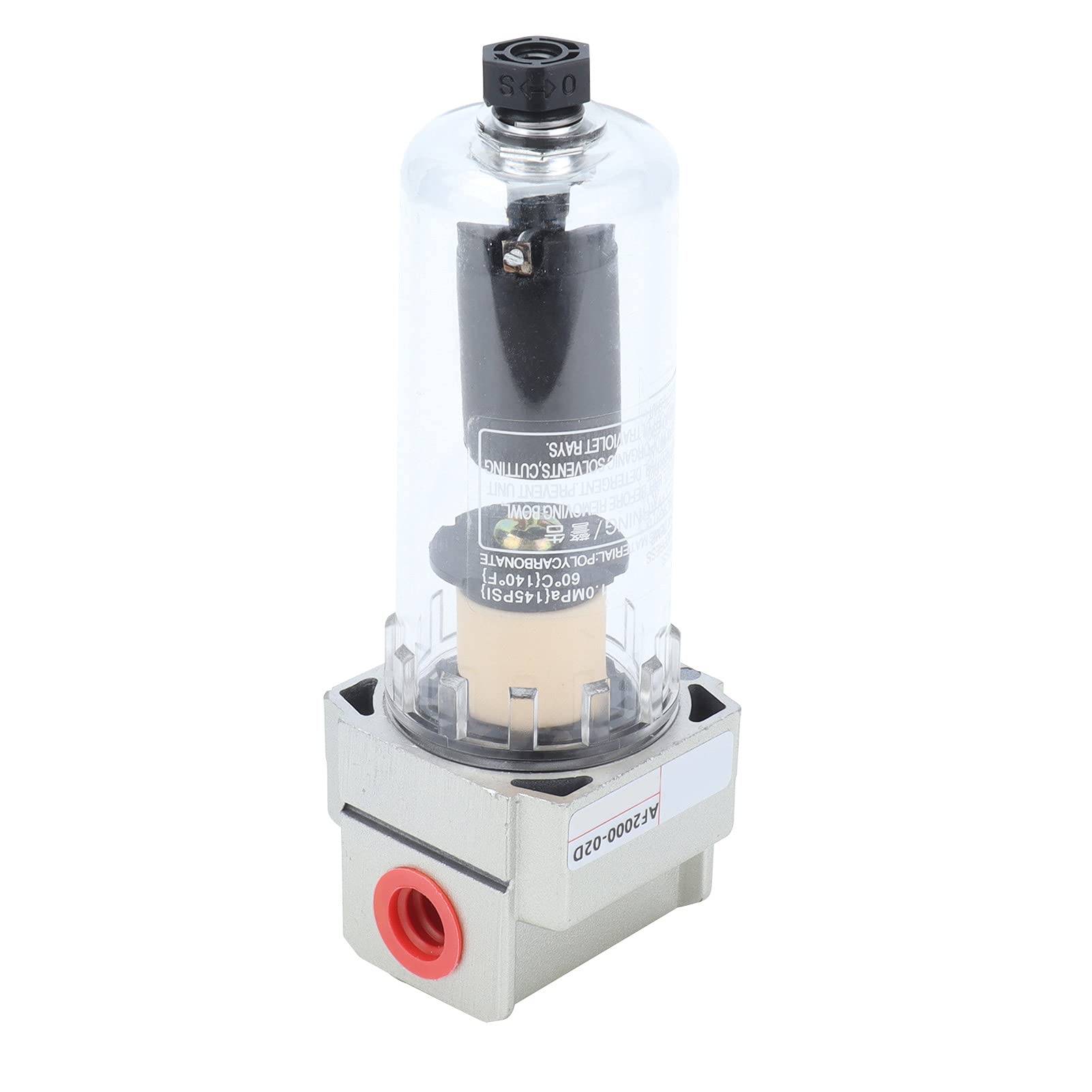 Compressor Air Filter, Compressor Water Moisture Trap Cleaner, Particulate Air Filter Replacement AF2000‑02D 5~60℃, Pneumatic Auxiliary, Tools