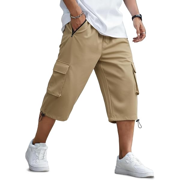 Low Price Cargo Mens Three Quarter Shorts Casual & Lightweight