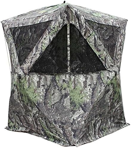 Blind & Tree Stand Accessories PRIMOS THE CLUB XL GROUND BLIND NEW GROUND SWAT GREY CAMO 65101