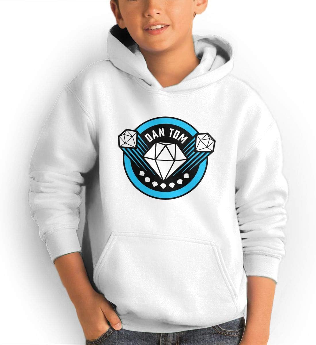 Love Begets Love DANTDM Boys Hoodies,Fashion Youth Sweater