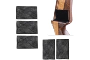 ZSHJGJR 5pcs Archery Arrow Rest Plate Traditional Hair Rest Fur Adhesive Backed Stick on Traditional Hunting Bow Recurve Longbow Right Left Handed