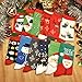 Ayliss Women Christmas Socks Warm Winter Novelty Crew Socks Colorful Fancy Funny Holiday Slipper Socks Casual Christmas (10 Pack)