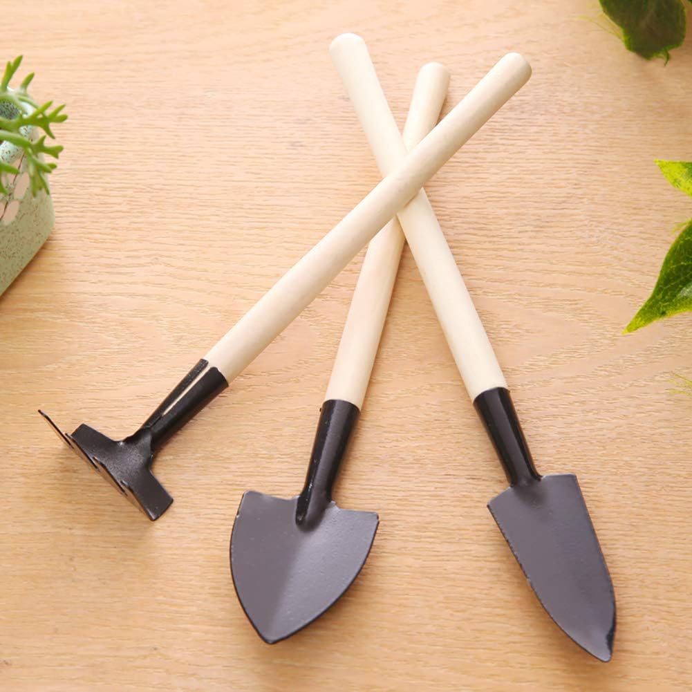 NUOMI 3Pcs Garden Pot Plant Digging Tool Set