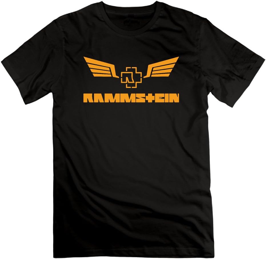 Men's Rammstein Band Sehnsucht Logo Short Sleeve T-Shirt