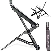 NEXSTAND K1 Laptop Stand, Carbon Fiber Foldable Portable Desktop Laptop Holder, 7 Levels Height Adjustable Ergonomic Laptop R