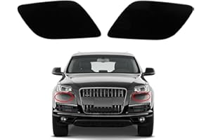 SUNNER THINKEN Left+Right Front Bumper Headlight Washer Cover Nozzle Cap for Audi Q7 2010-2015#4L0955276G 4L0955275G