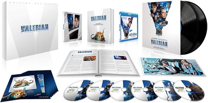 Valérian et la cité des mille planètes - Coffret Collector Edition Limitée - Combo Blu-ray 4K + Blu-ray 3D + Blu-ray + DVD
