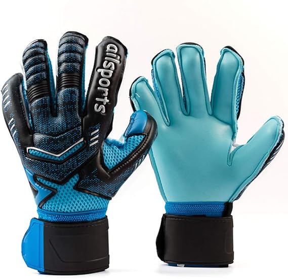Youth & Adult Goalie Goalkeeper Gloves with Strong Grip