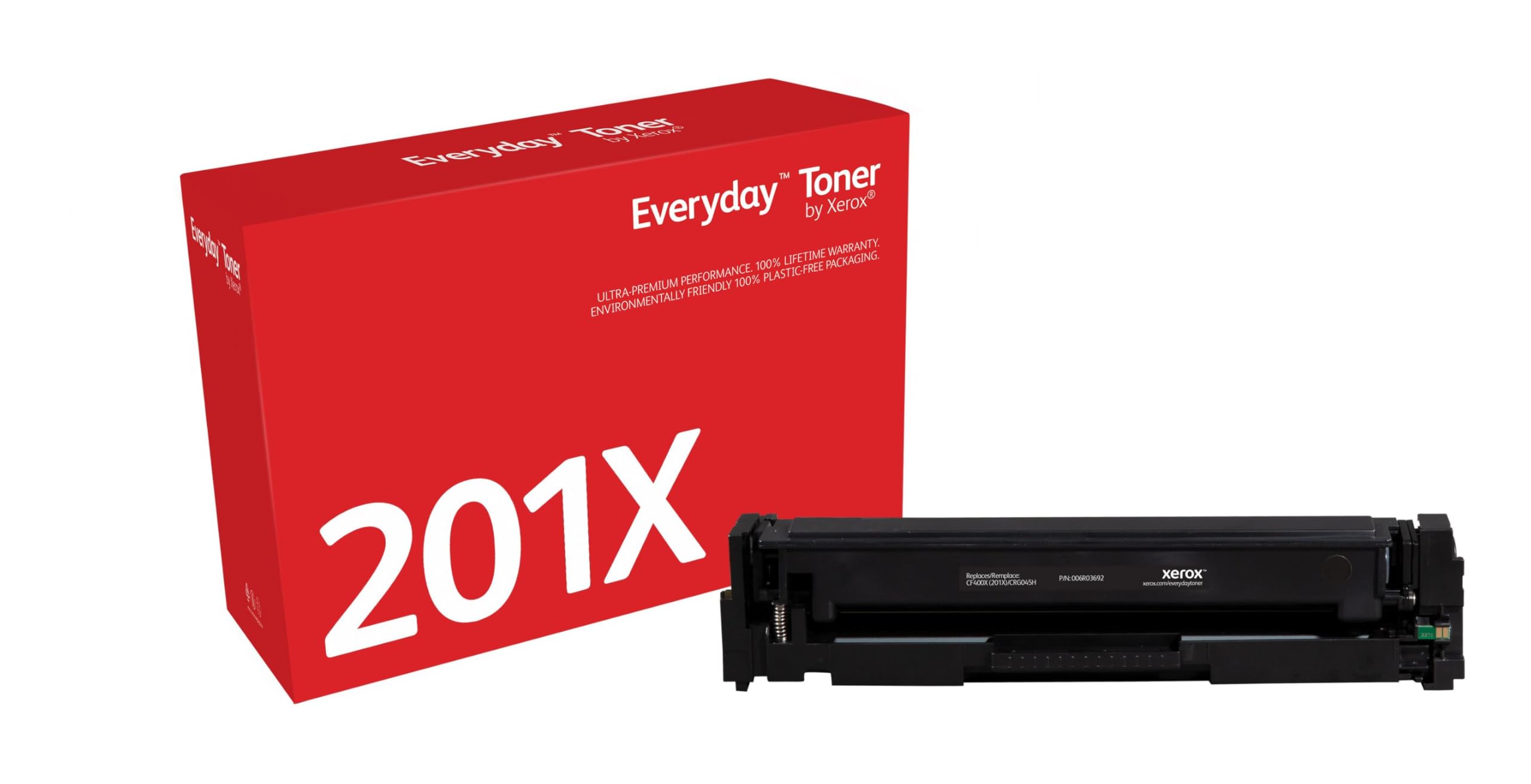 Xerox Everyday Compatible HP 201X CF400X Black Toner, High Capacity