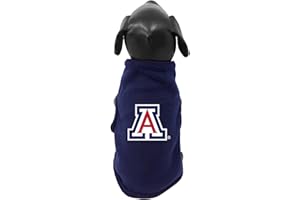 ALL STAR DOGS NCAA Arizona Wildcats Sleeveless Polar Fleece Dog Sweatshirt